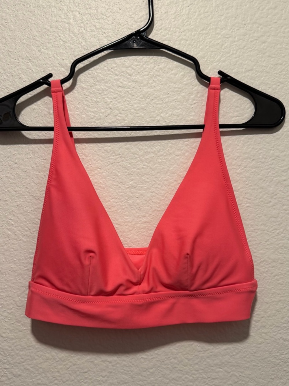 Aerie Scoop Swim Top Pink Medium